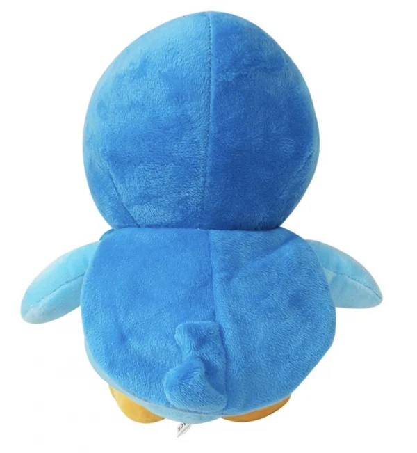 Picture shows Pokemon Piplup from the back